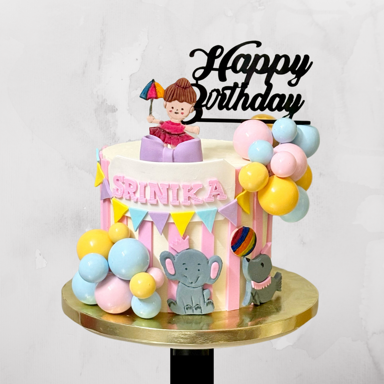 Colourful Carnival Cake